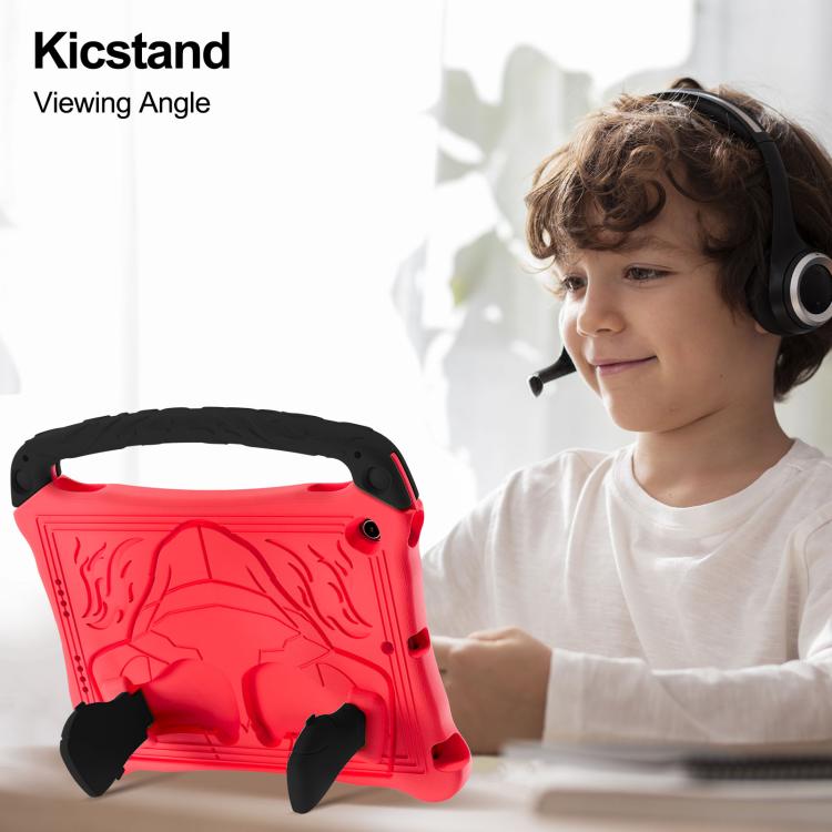 For iPad 10.2 2021 / 2020 / 2019 Boxing Series Kickstand EVA Shockproof Tablet Case with Shoulder Strap