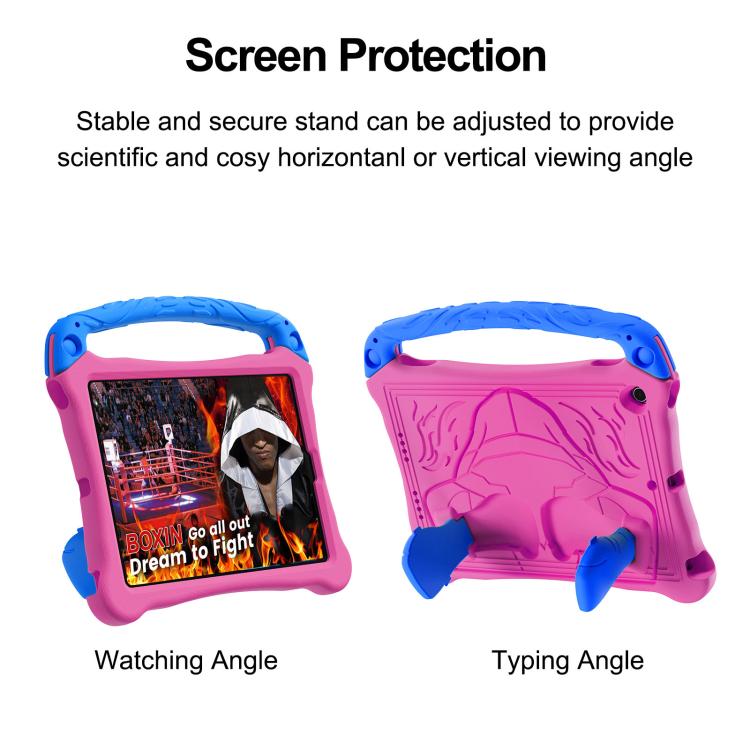 For iPad 10.2 2021 / 2020 / 2019 Boxing Series Kickstand EVA Shockproof Tablet Case with Shoulder Strap