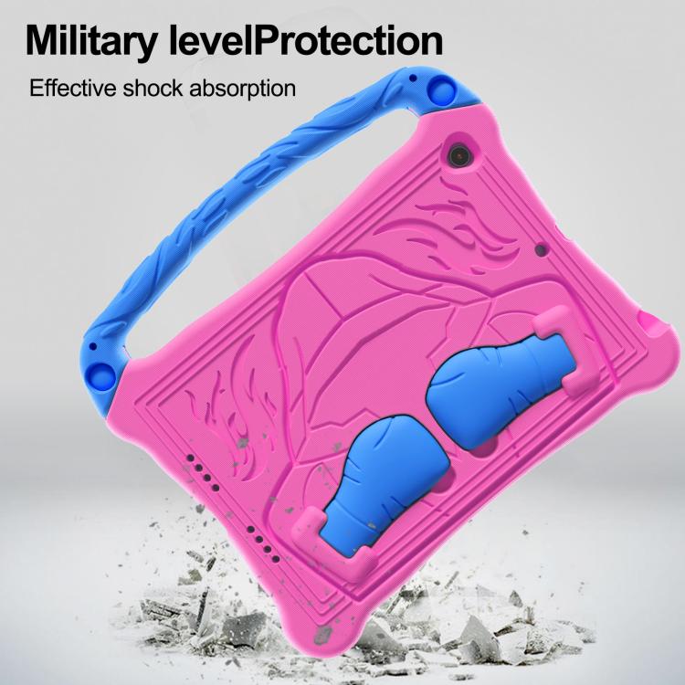 For iPad 10.2 2021 / 2020 / 2019 Boxing Series Kickstand EVA Shockproof Tablet Case with Shoulder Strap