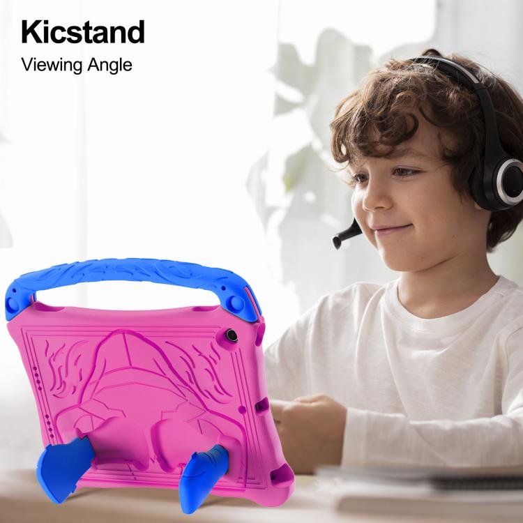 For iPad 10.2 2021 / 2020 / 2019 Boxing Series Kickstand EVA Shockproof Tablet Case with Shoulder Strap