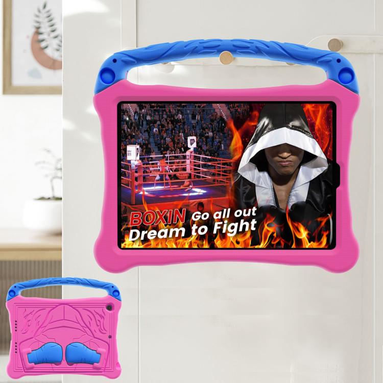 For iPad 10.2 2021 / 2020 / 2019 Boxing Series Kickstand EVA Shockproof Tablet Case with Shoulder Strap