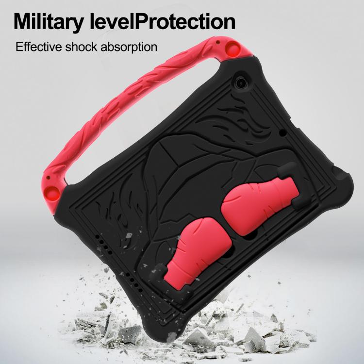 For iPad 10.5 2017 / Air 3 2019 Boxing Series Kickstand EVA Shockproof Tablet Case with Shoulder Strap