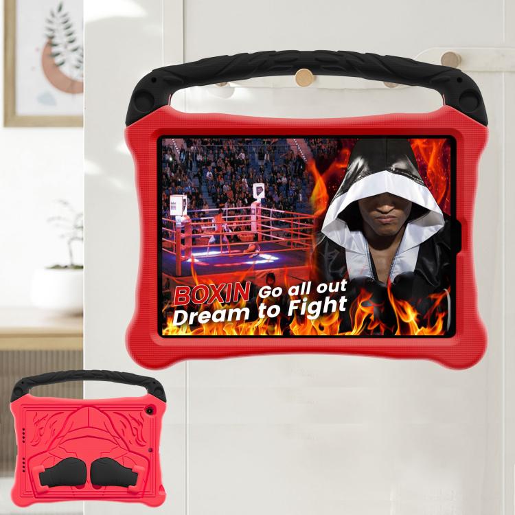For iPad 10.5 2017 / Air 3 2019 Boxing Series Kickstand EVA Shockproof Tablet Case with Shoulder Strap