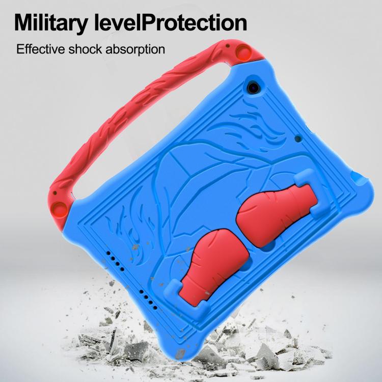 For iPad 10.5 2017 / Air 3 2019 Boxing Series Kickstand EVA Shockproof Tablet Case with Shoulder Strap