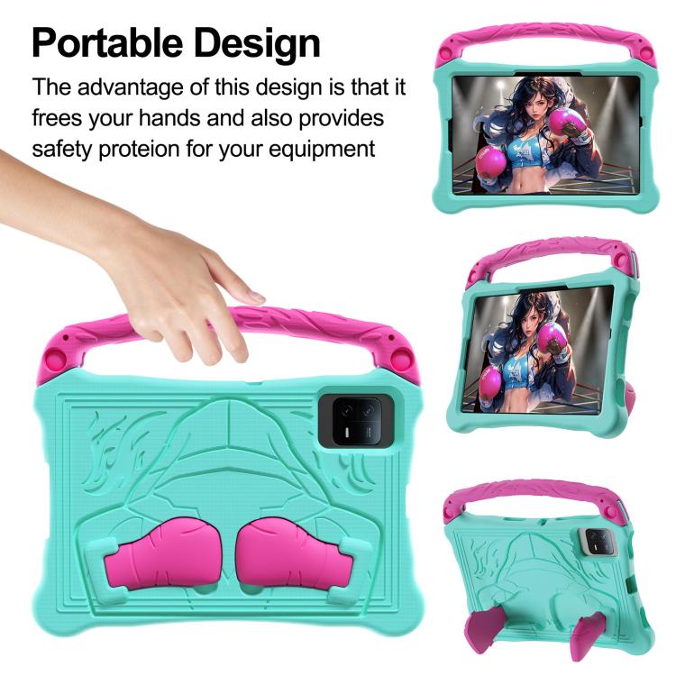 For Xiaomi Pad 5 / 5 Pro Boxing Series Kickstand EVA Shockproof Tablet Case with Shoulder Strap