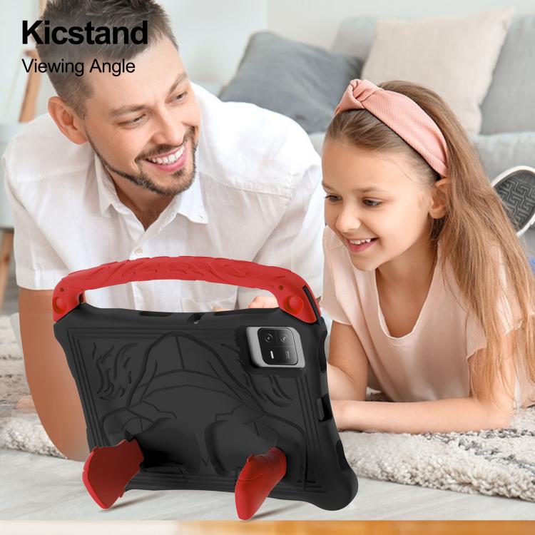 For Xiaomi Pad 5 / 5 Pro Boxing Series Kickstand EVA Shockproof Tablet Case with Shoulder Strap