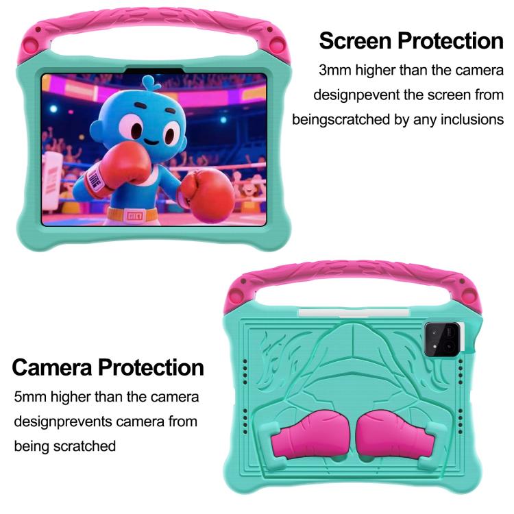 For Xiaomi Pad 8 / 8 Pro  / Poco Pad X1 Boxing Series Kickstand EVA Shockproof Tablet Case with Shoulder Strap