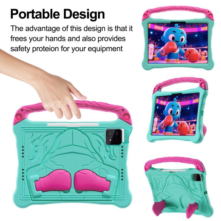 For Xiaomi Pad 8 / 8 Pro  / Poco Pad X1 Boxing Series Kickstand EVA Shockproof Tablet Case with Shoulder Strap