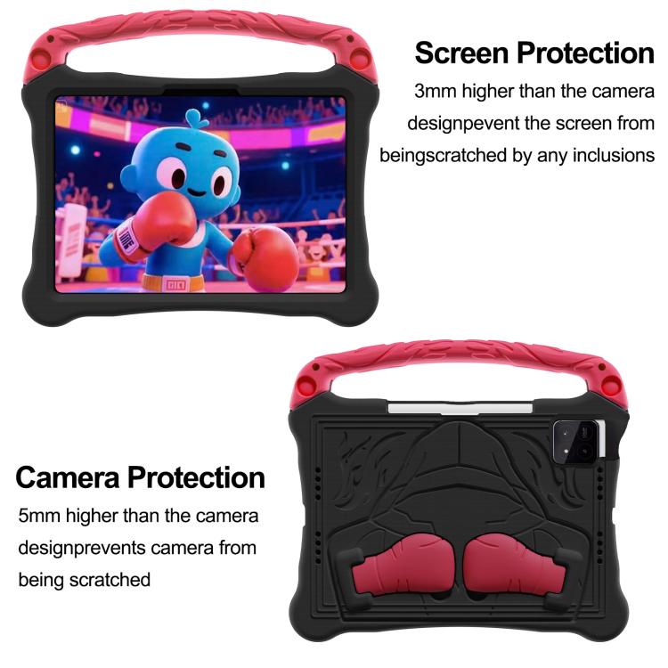 For Xiaomi Pad 8 / 8 Pro  / Poco Pad X1 Boxing Series Kickstand EVA Shockproof Tablet Case with Shoulder Strap