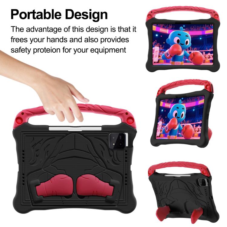 For Xiaomi Pad 8 / 8 Pro  / Poco Pad X1 Boxing Series Kickstand EVA Shockproof Tablet Case with Shoulder Strap