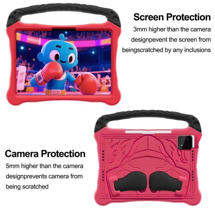 For Xiaomi Pad 8 / 8 Pro  / Poco Pad X1 Boxing Series Kickstand EVA Shockproof Tablet Case with Shoulder Strap