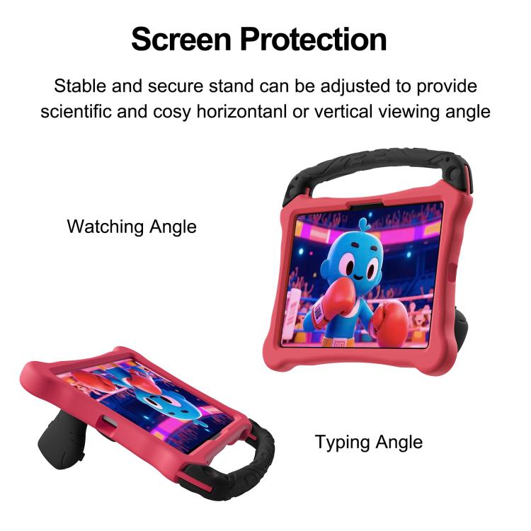 For Xiaomi Pad 8 / 8 Pro  / Poco Pad X1 Boxing Series Kickstand EVA Shockproof Tablet Case with Shoulder Strap