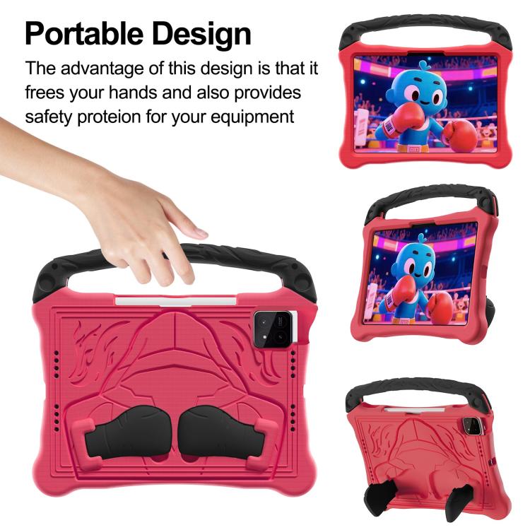 For Xiaomi Pad 8 / 8 Pro  / Poco Pad X1 Boxing Series Kickstand EVA Shockproof Tablet Case with Shoulder Strap