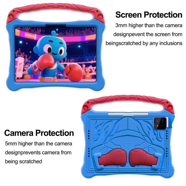 For Xiaomi Pad 8 / 8 Pro  / Poco Pad X1 Boxing Series Kickstand EVA Shockproof Tablet Case with Shoulder Strap