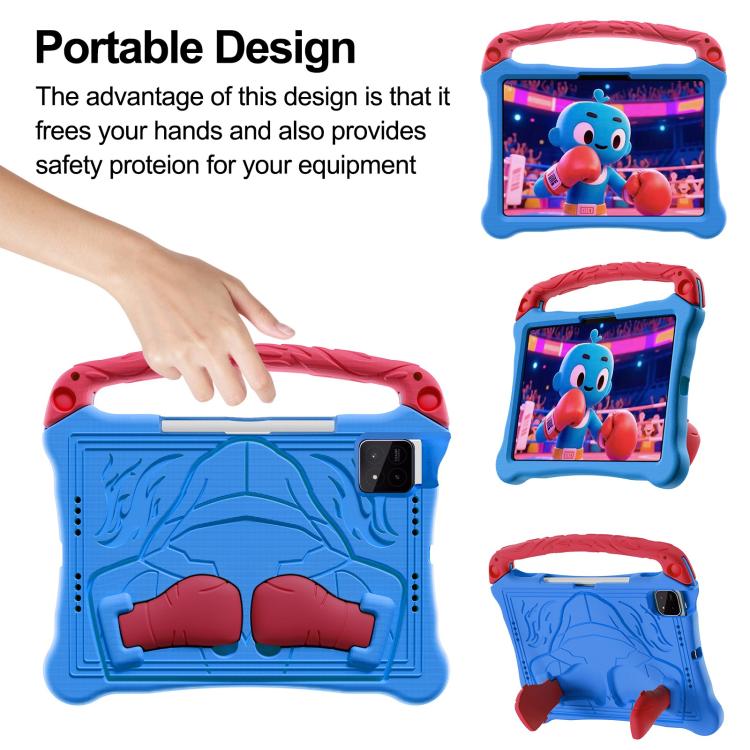 For Xiaomi Pad 8 / 8 Pro  / Poco Pad X1 Boxing Series Kickstand EVA Shockproof Tablet Case with Shoulder Strap