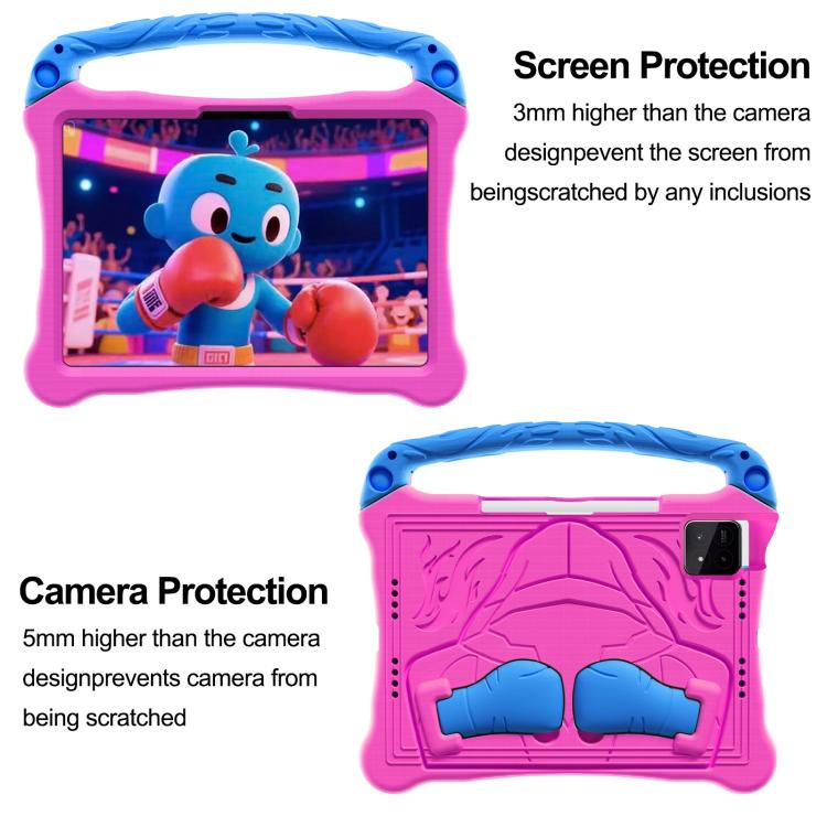 For Xiaomi Pad 8 / 8 Pro  / Poco Pad X1 Boxing Series Kickstand EVA Shockproof Tablet Case with Shoulder Strap