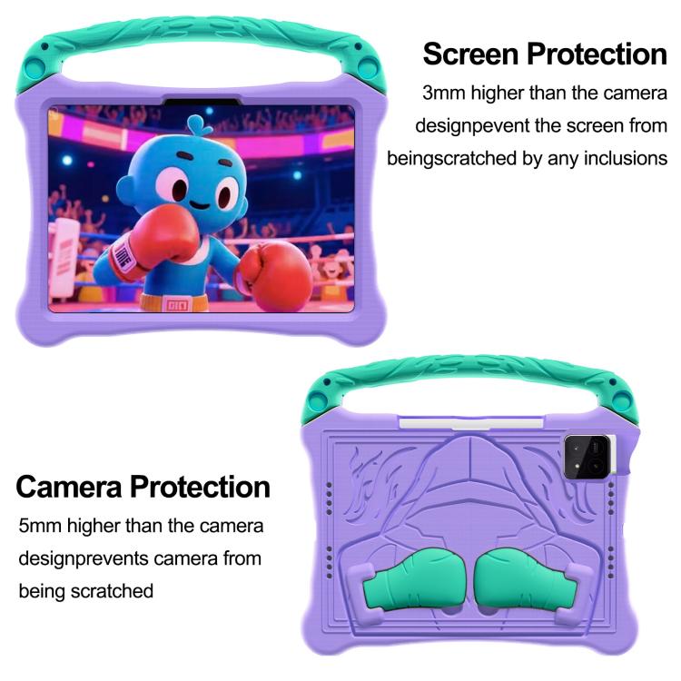 For Xiaomi Pad 8 / 8 Pro  / Poco Pad X1 Boxing Series Kickstand EVA Shockproof Tablet Case with Shoulder Strap