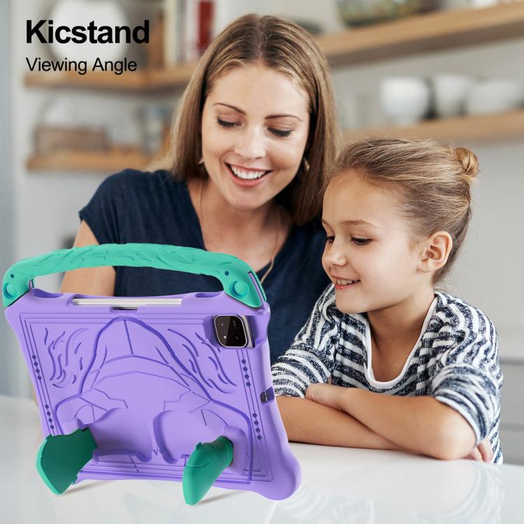 For Xiaomi Pad 8 / 8 Pro  / Poco Pad X1 Boxing Series Kickstand EVA Shockproof Tablet Case with Shoulder Strap