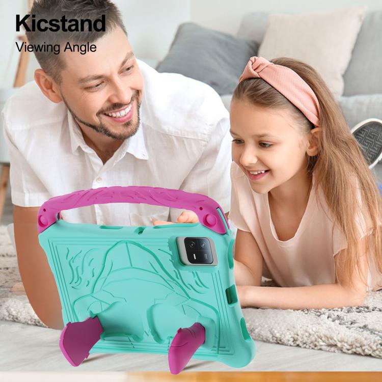 For Huawei MatePad SE 11 2024 Boxing Series Kickstand EVA Shockproof Tablet Case with Shoulder Strap