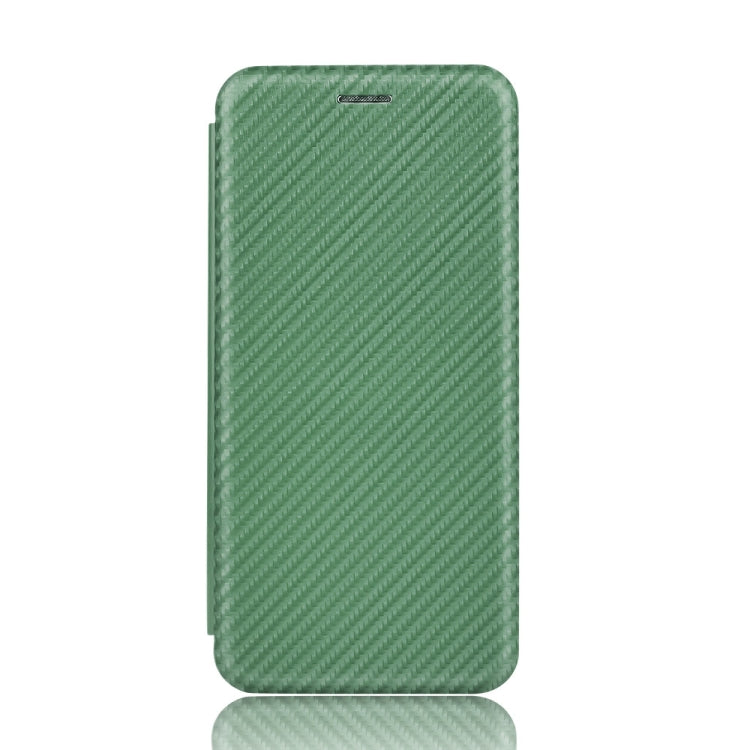 For Samsung Galaxy Note10 Plus Carbon Fiber Texture Horizontal Flip TPU + PC + PU Leather Case with Card Slot