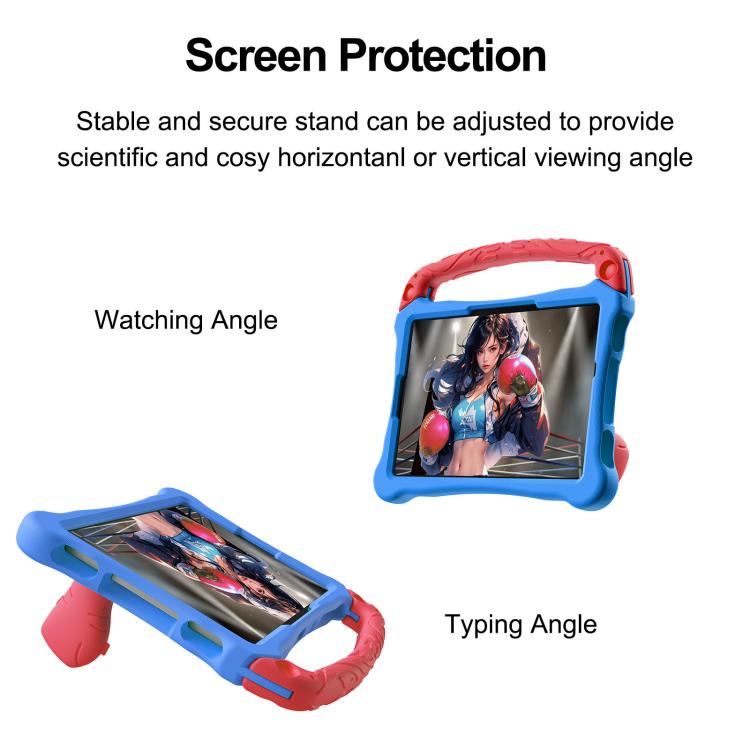 For Honor Pad X8b / X8a / X8a LTE Boxing Series Kickstand EVA Shockproof Tablet Case with Shoulder Strap