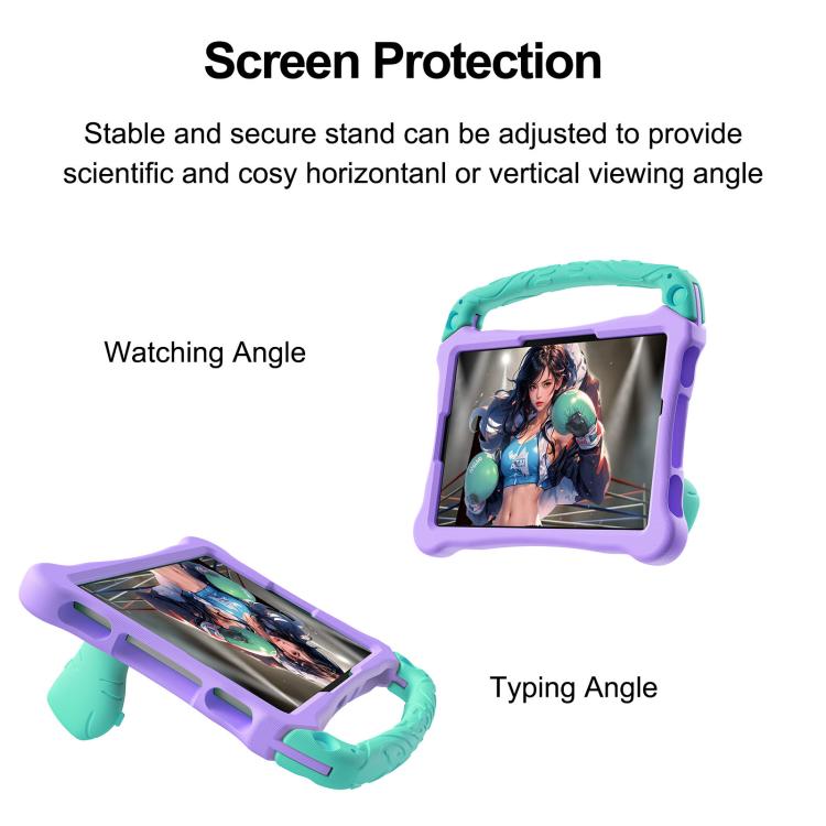 For Honor Tablet V7 11 inch Boxing Series Kickstand EVA Shockproof Tablet Case with Shoulder Strap