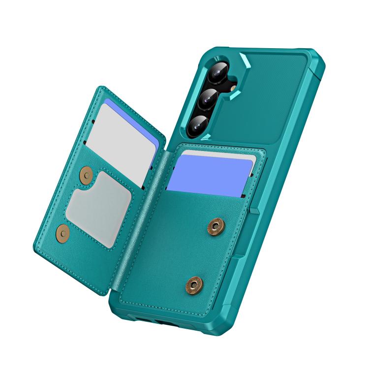For Samsung Galaxy A35 5G Horizontal Flip Card Bag Holder Leather Phone Case