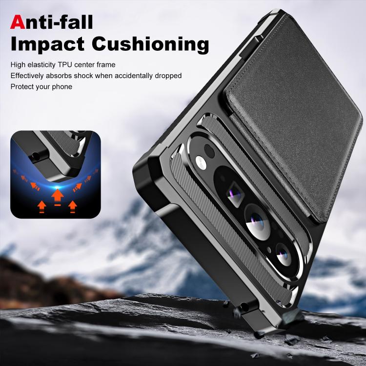 For Google Pixel 9 / 9 Pro Vertical Flip Card Bag Holder Leather Phone Case