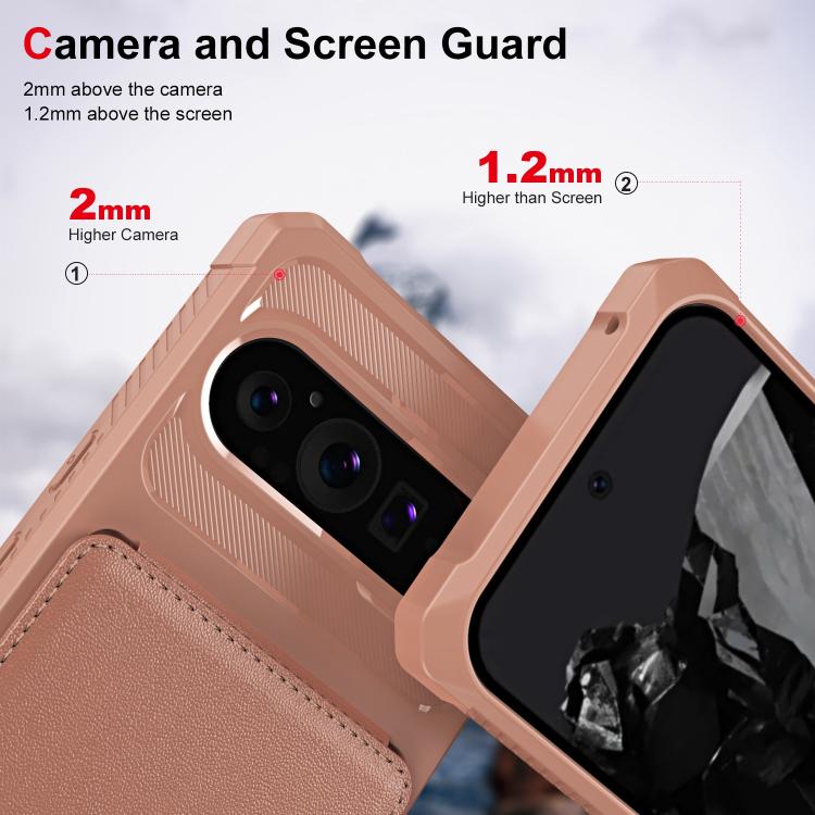 For Google Pixel 9 / 9 Pro Vertical Flip Card Bag Holder Leather Phone Case