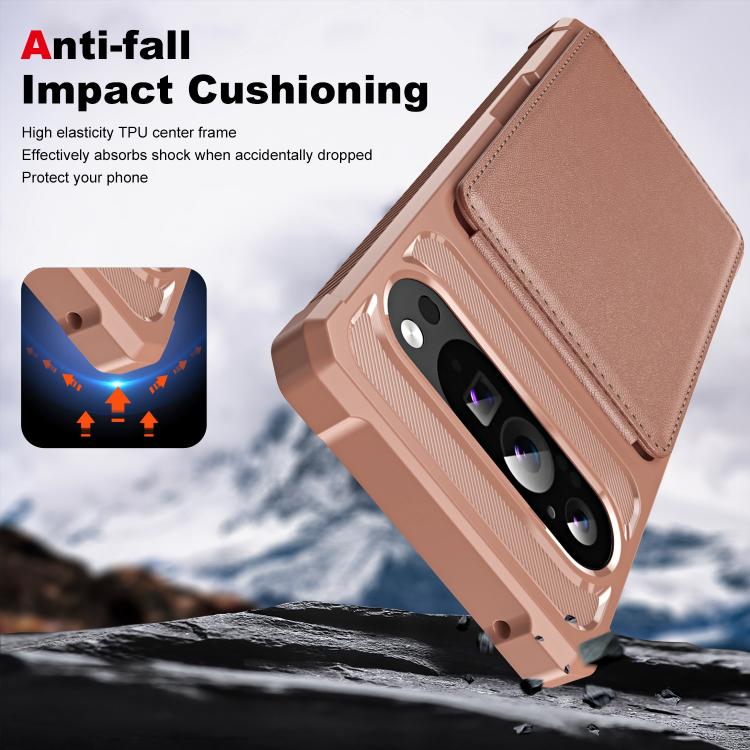 For Google Pixel 9 / 9 Pro Vertical Flip Card Bag Holder Leather Phone Case