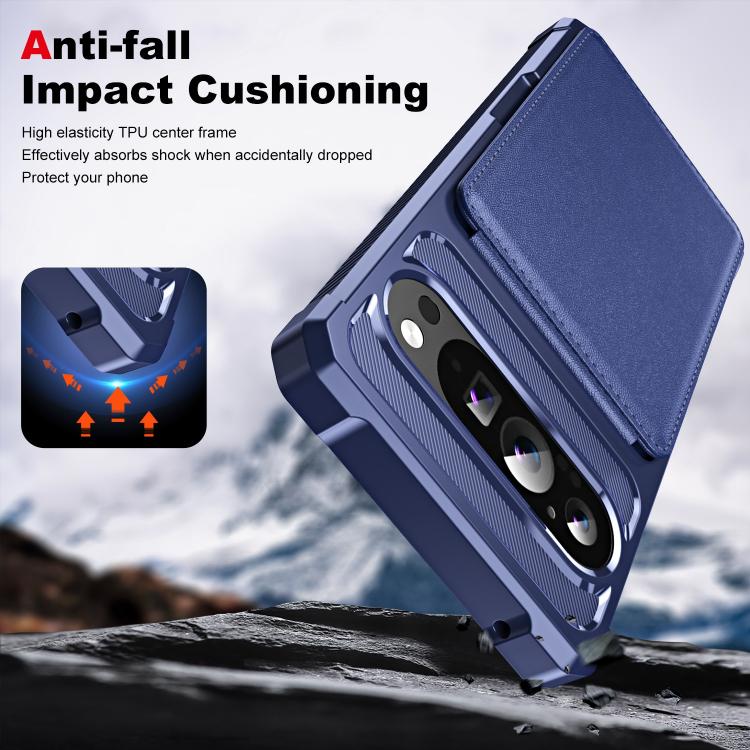 For Google Pixel 9 / 9 Pro Vertical Flip Card Bag Holder Leather Phone Case