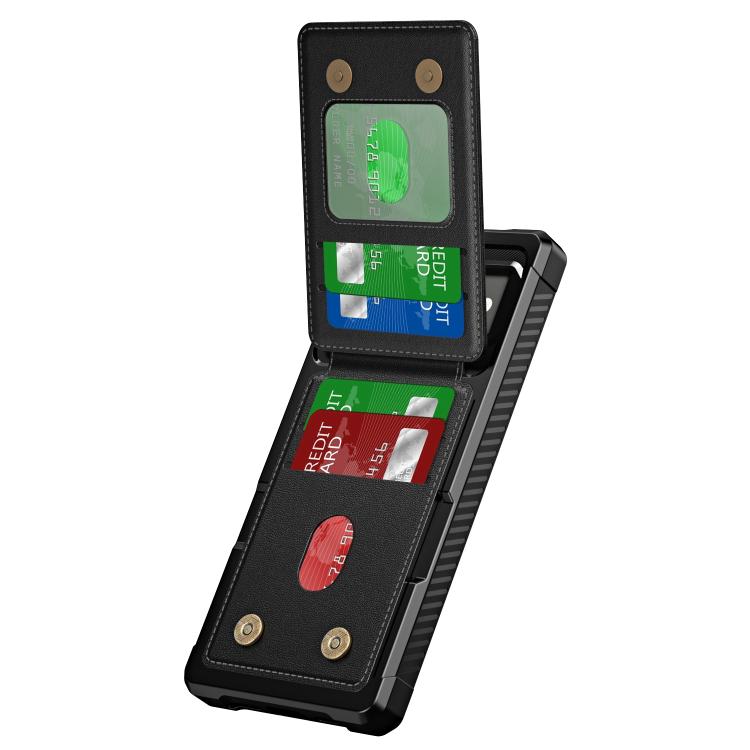 For Google Pixel 8 Vertical Flip Card Bag Holder Leather Phone Case