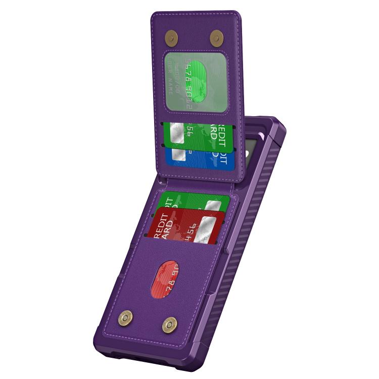 For Google Pixel 8 Vertical Flip Card Bag Holder Leather Phone Case