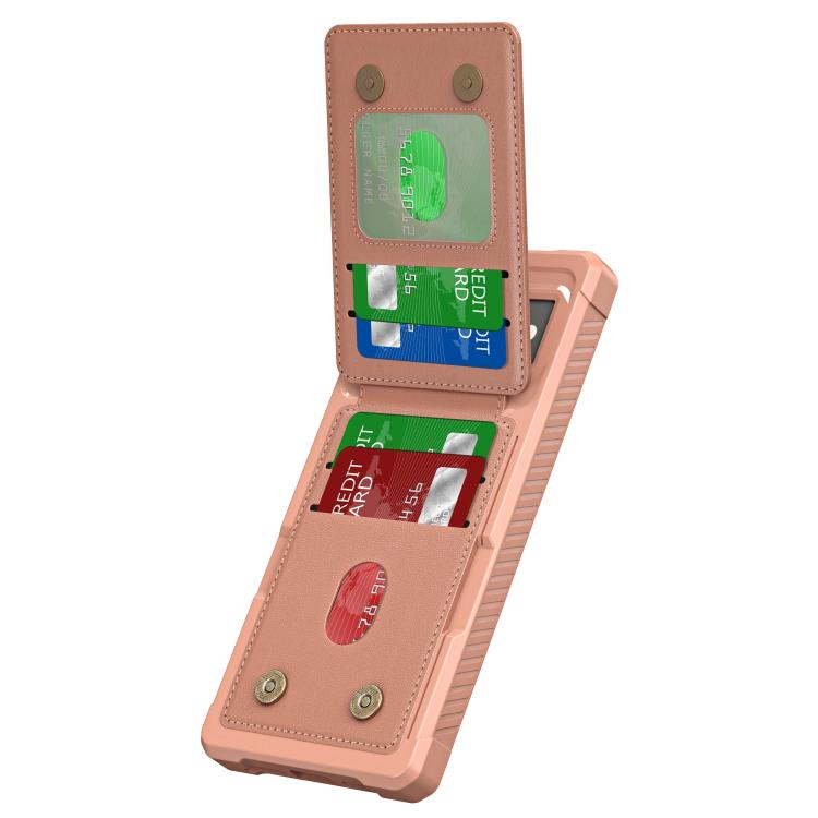 For Google Pixel 8 Vertical Flip Card Bag Holder Leather Phone Case