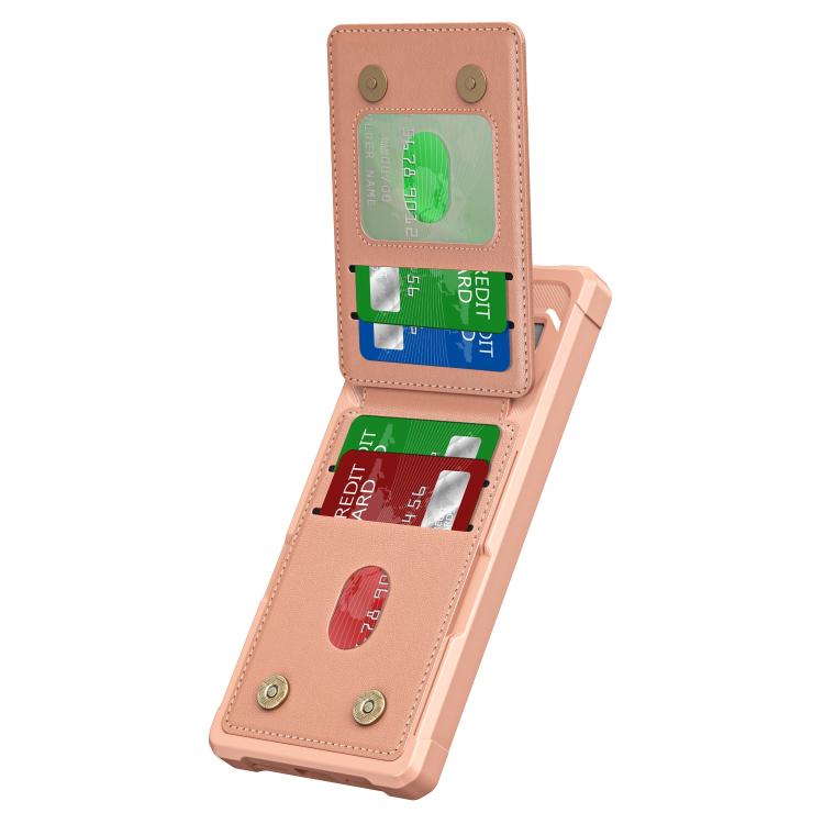For Google Pixel 7 Vertical Flip Card Bag Holder Leather Phone Case