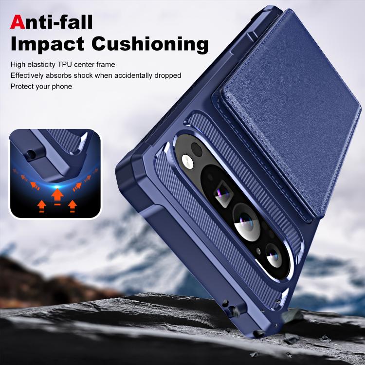 For Google Pixel 9 Pro XL Horizontal Flip Card Bag Holder Leather Phone Case