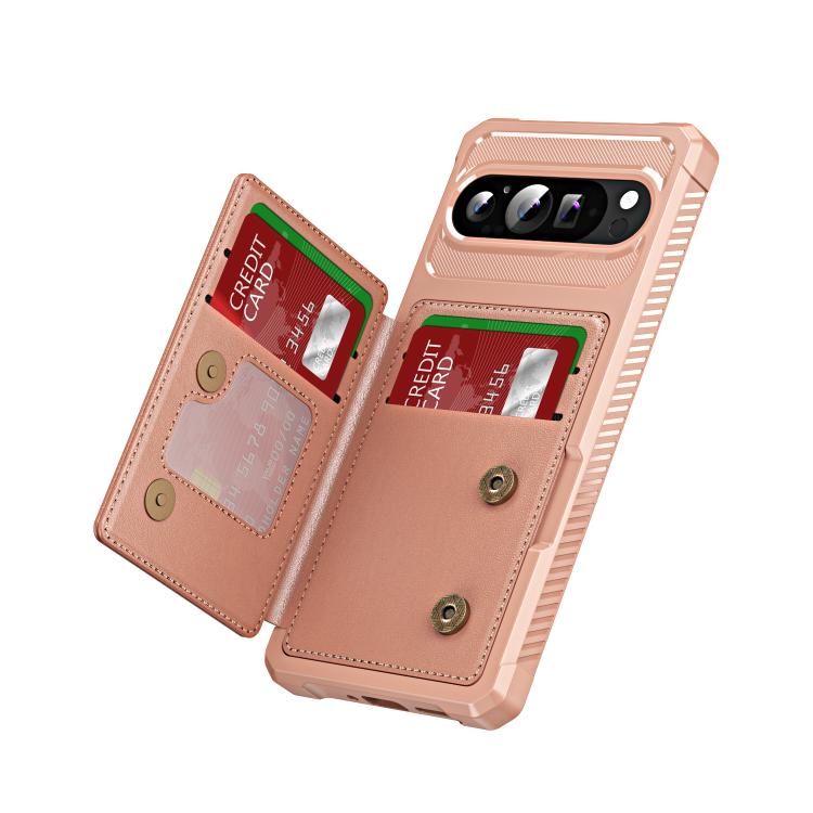 For Google Pixel 9 / 9 Pro Horizontal Flip Card Bag Holder Leather Phone Case
