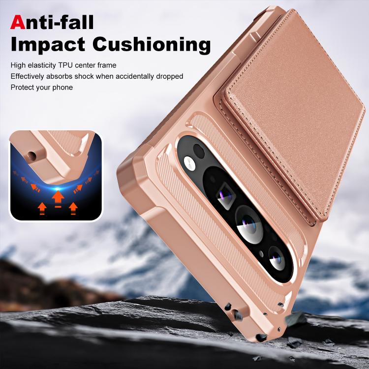For Google Pixel 9 / 9 Pro Horizontal Flip Card Bag Holder Leather Phone Case
