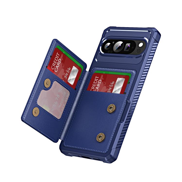 For Google Pixel 9 / 9 Pro Horizontal Flip Card Bag Holder Leather Phone Case