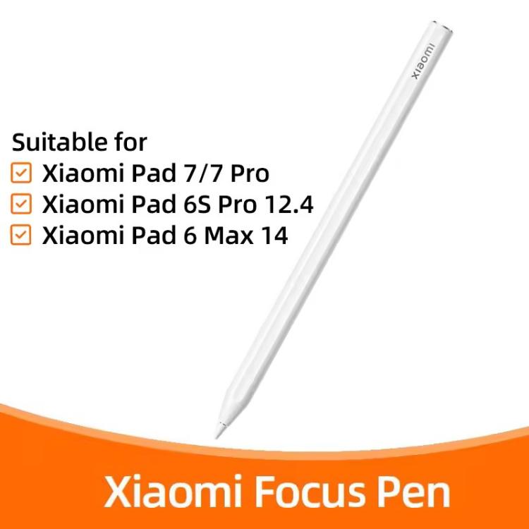Original Xiaomi Focus Stylus Pen for Xiaomi Pad 6 Max 14 / Pad 6S Pro 12.4 / Pad 7 / Pad 7 Pro / Pad 7 Ultra / Pad 7S Pro 12.5 - White