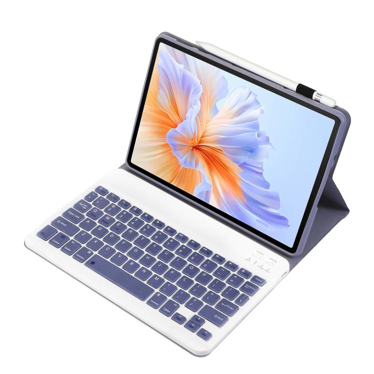 For Honor Pad V9 AH27 Ultra-thin Detachable Bluetooth Keyboard Leather Tablet Case