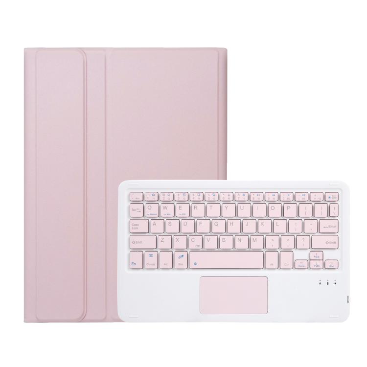 For Honor Pad V9 AH27-A Ultra-thin Detachable Bluetooth Keyboard Leather Tablet Case with Touchpad