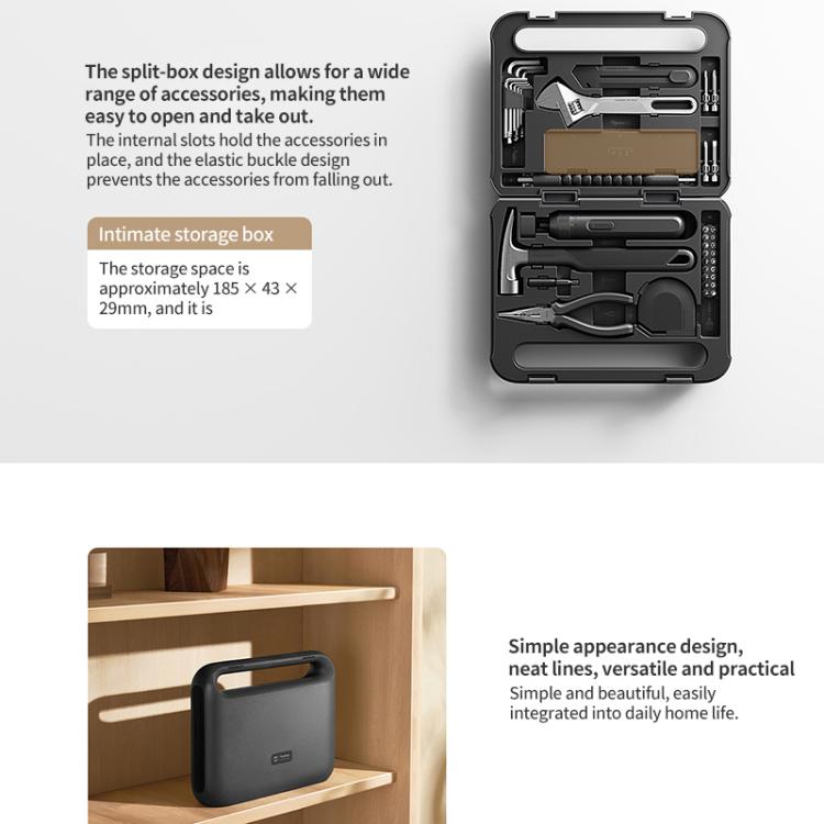 Xiaomi Mijia Power Tool Combination Set - Black
