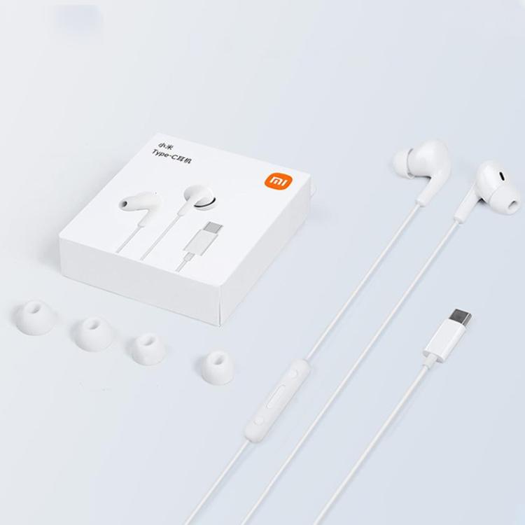 Xiaomi Mijia Type-C Interface In-Ear Wired Earphone, Length:1.25m - White