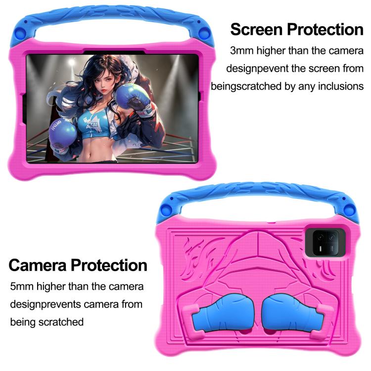 For Samsung Galaxy Tab S7 Boxing Series Kickstand EVA Shockproof Tablet Case with Shoulder Strap