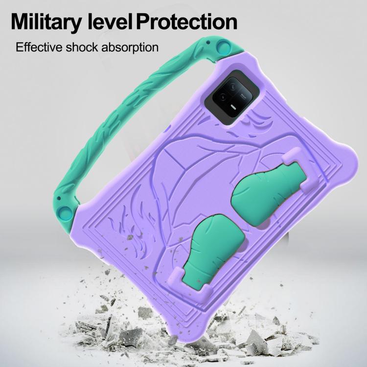 For Samsung Galaxy Tab S7 Boxing Series Kickstand EVA Shockproof Tablet Case with Shoulder Strap