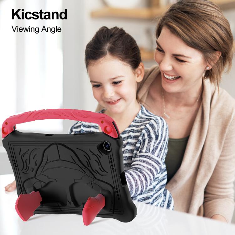 For Samsung Galaxy Tab A11+ / A9+ Boxing Series Kickstand EVA Shockproof Tablet Case with Shoulder Strap