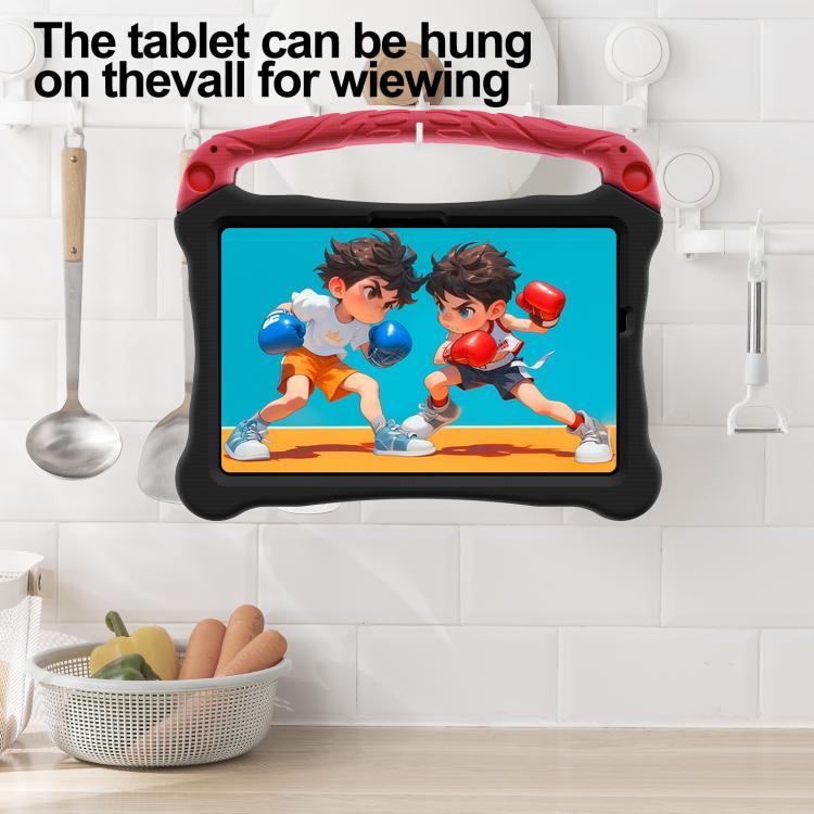 For Samsung Galaxy Tab A11+ / A9+ Boxing Series Kickstand EVA Shockproof Tablet Case with Shoulder Strap
