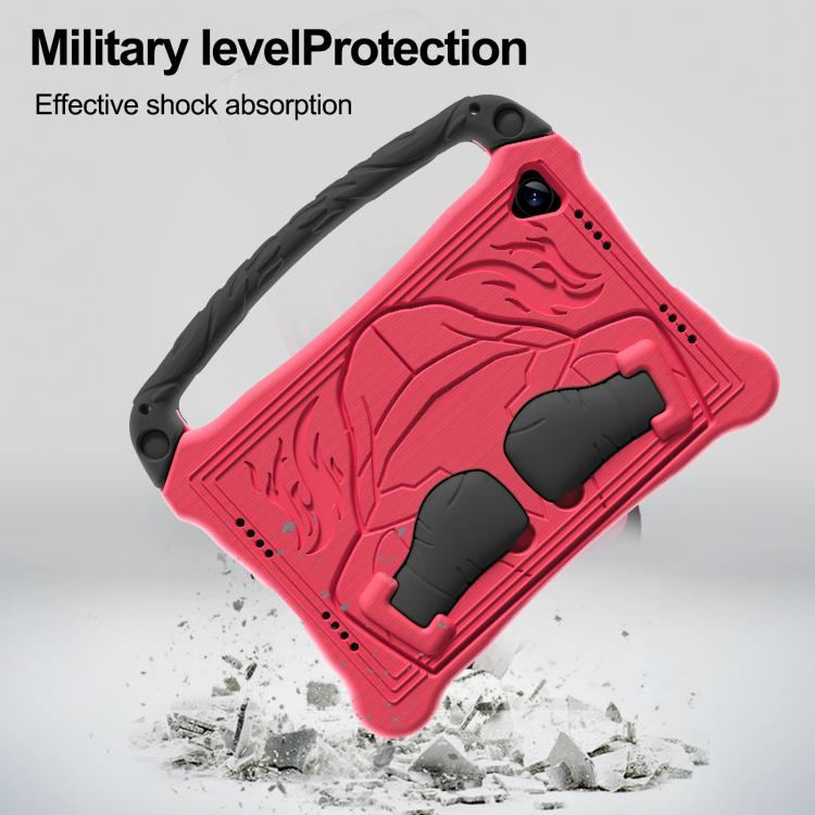 For Samsung Galaxy Tab A11+ / A9+ Boxing Series Kickstand EVA Shockproof Tablet Case with Shoulder Strap