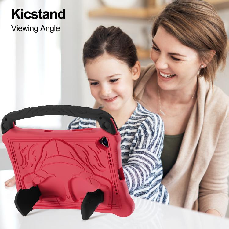 For Samsung Galaxy Tab A11+ / A9+ Boxing Series Kickstand EVA Shockproof Tablet Case with Shoulder Strap